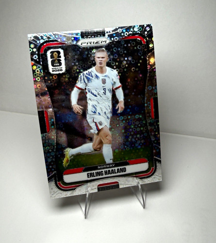 2026 Panini Prizm FIFA World Cup Erling Haaland #333 Disco Prizm Norway