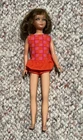 Vintage Twist N Turn Skipper Doll w/Brunette Hair Curls 1967 Taiwan