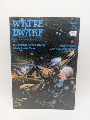 Vintage 1981 White Dwarf Magazine Issue 27 by Games Workshop/Citadel EX Cond!