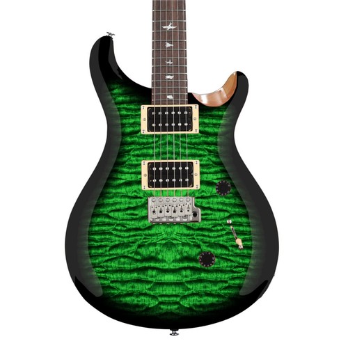 Pegatina envolvente de vinilo para guitarra Emerald Burst - Elección de 4 formas de cuerpo GS221 - Imagen 3 de 13