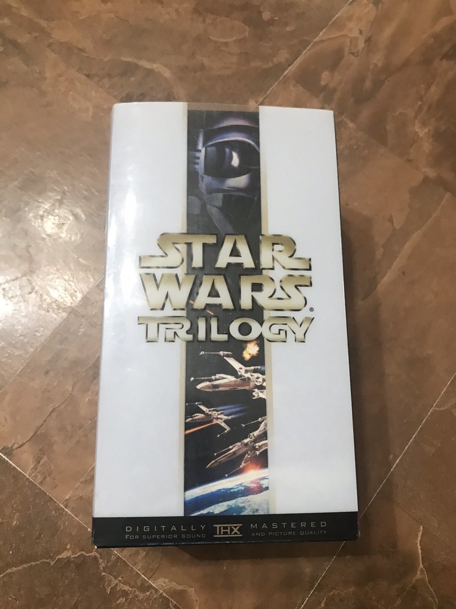 Star Wars Original Trilogy VHS, 2000, 3-Tape Set 24543010401| eBay