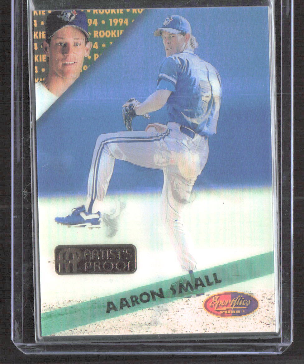 Aaron Small 1994 Sportflics 2000 Rookie & Traded Artist's Proofs  #88
