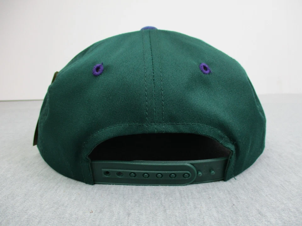 DE COLECCIÓN Milwaukee Bucks Sombrero Snapback Niños Verde Púrpura Logo NBA Gorra 90 G Youngan Foto 4 de 4