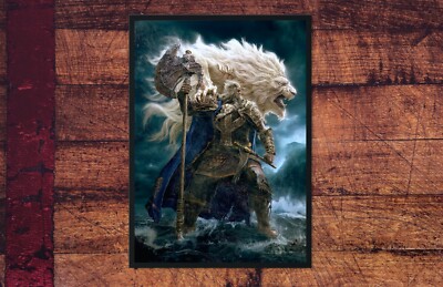 Godfrey / Hoarah Loux & Beast Regent Serosh - Elden Ring Full-Size Poster