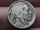 1926 P Buffalo Nickel 5 Cent Piece- Philadelphia, Partial Horn, Fine/VF Details