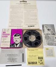 Vintage Castle Films JFK 8mm Film Reel Rare 1960s John F Kennedy President Boxed