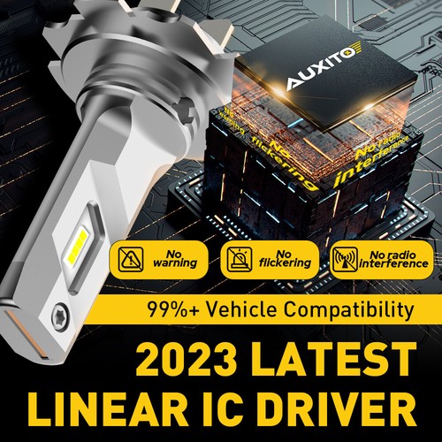 H7 Led Headlight Bulb Canbus Error Free Zethors H7 LED Headlight Bulb 20000LM 6000K Xenon White Mini H 7 Headlight Bulb Non Polarity Plug And Play Wireless Car High Low Beam Halogen - Foto 9