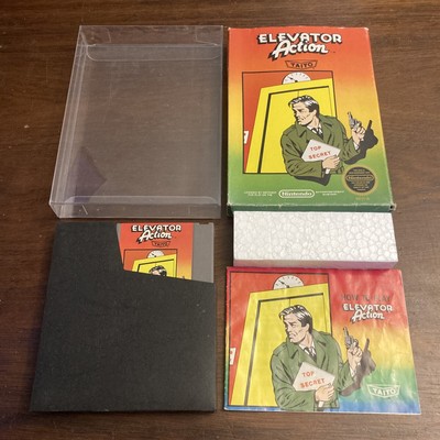 Taito Elevator Action - Nintendo NES - Complete - Tested - Authentic