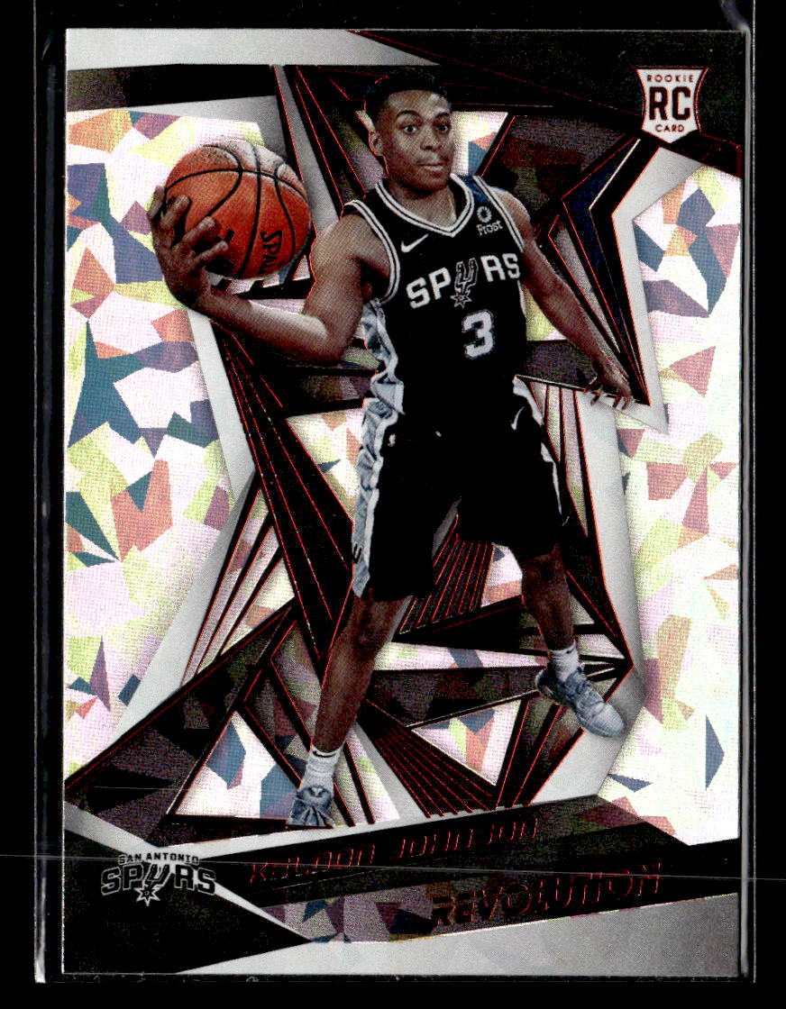 2019-20 Panini Revolution #127 Keldon Johnson Chinese New Year Red Ice