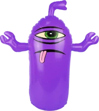 Toy Machine Skateboards Sect Blow Up Doll - Purple