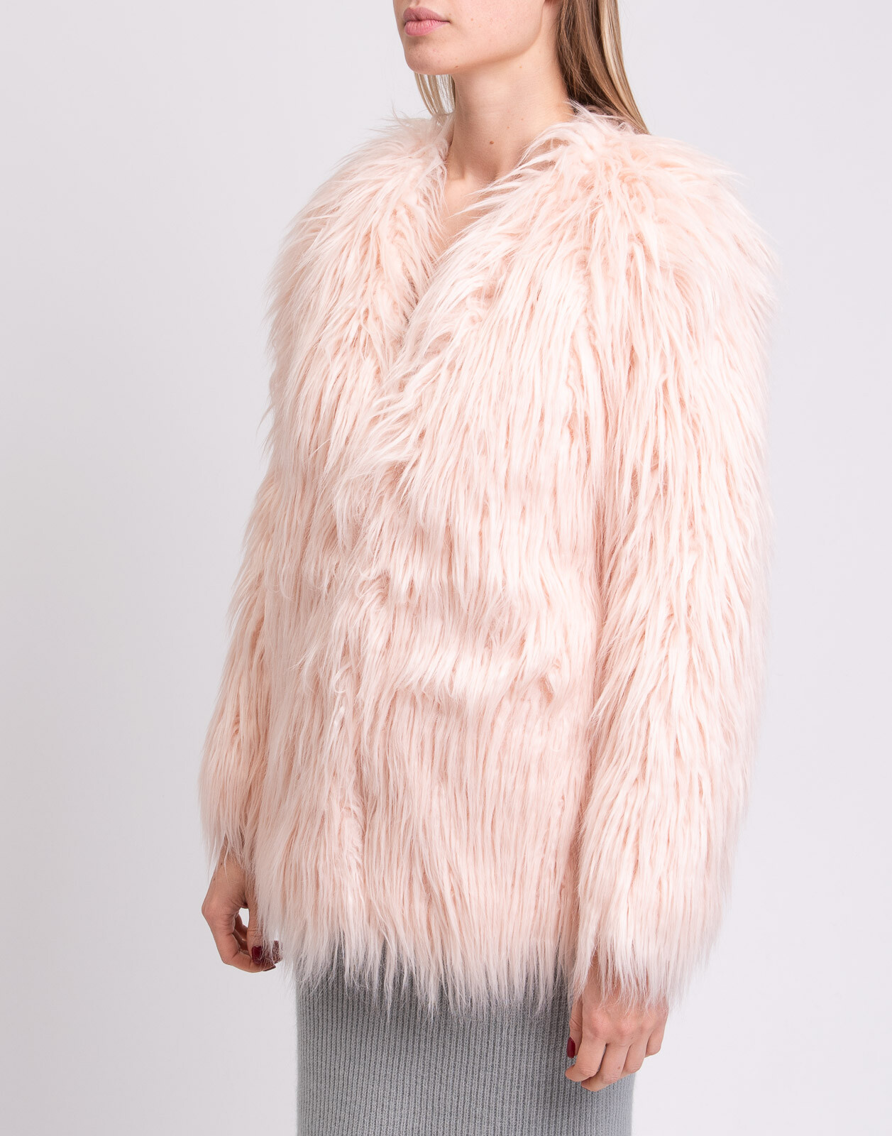 ALTRA Cappotto peloso RRP$340 TART COLLECTIONS taglia XS completamente foderato