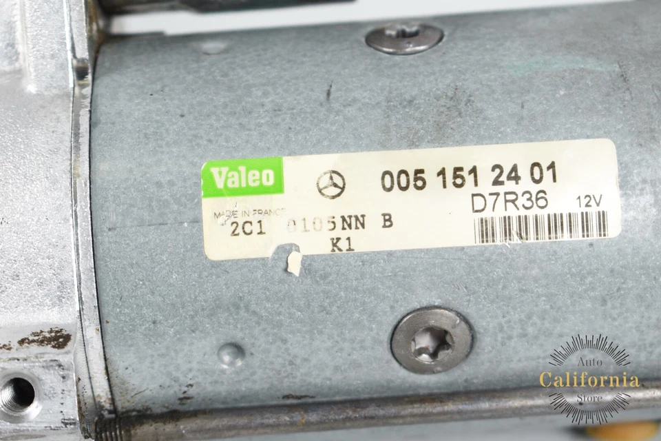 00-02 Mercedes W220 S600 CL600 Motor Arranque 0051512401 OEM Foto 4 de 4