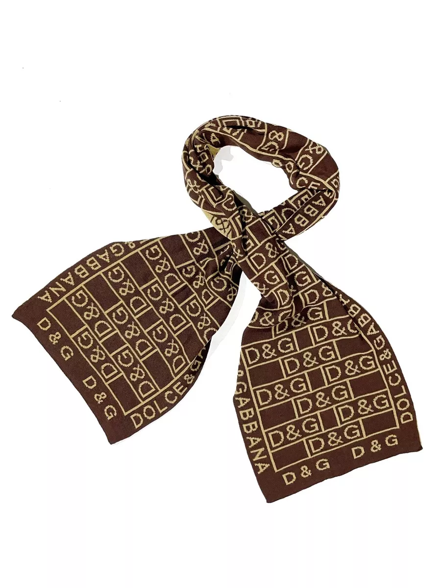 Girls Monogram Scarf 