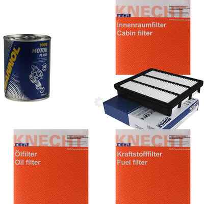 MAHLE / KNECHT Inspektionspaket Filter Set SCT Motor Flush Motorspülung 11612935