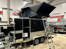 NEW Tickners GT855 8x5x5ft Box Trailer + NEW TentBox Lite 2.0 Roof Tent Included