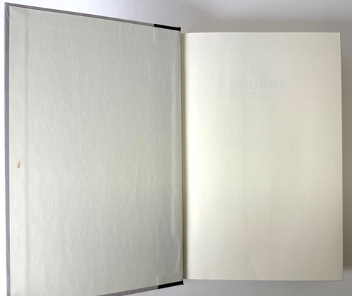 Robert Ludlum's Bourne Betrayal, Eric Van Lustbader HCDJ 1st print LIKE NEW - Picture 9 of 11