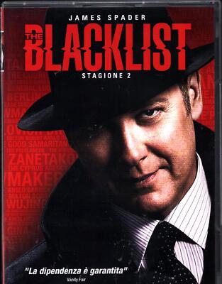The Blacklist - Staffel 2 komplett (5 DVDs) (Episoden 1-22) - DVD auf Italienisch