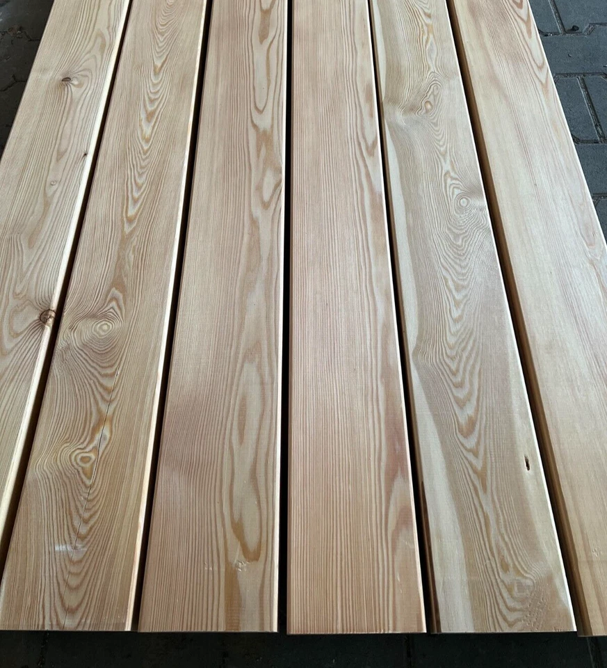 Terrassendielen Lärche Hartholz 45x140 mm Terrasse, Bodenbeläge - Bild 2 von 4