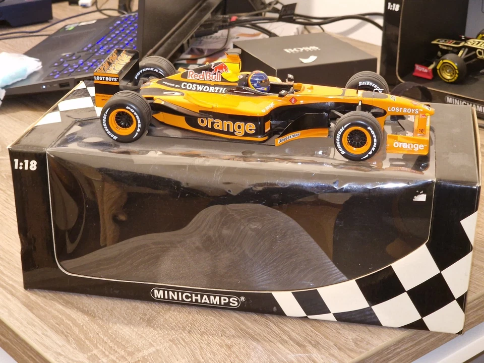 ORANGE ARROWS A23 F 1  H. H FRENTZEN - MINICHAMPS 1:18 - Immagine 2 di 4