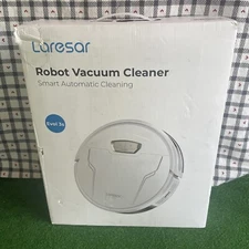 Laresar Evol 3s Robot Vacuum Cleaner & Mop Combo, Smart Vac, 4000Pa, White