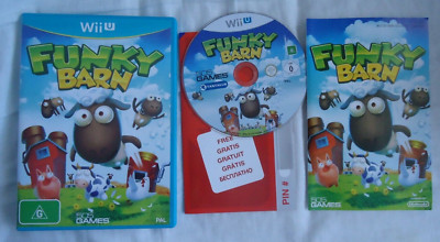 Funky Barn - Nintendo Wii U Spiel Pal komplett mit Anleitung
