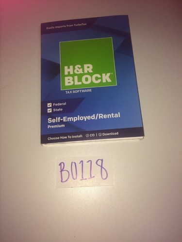 H&R Block Premium 2018 Self-Employed/Rental Property Owners Tax Software - Picture 4 of 4