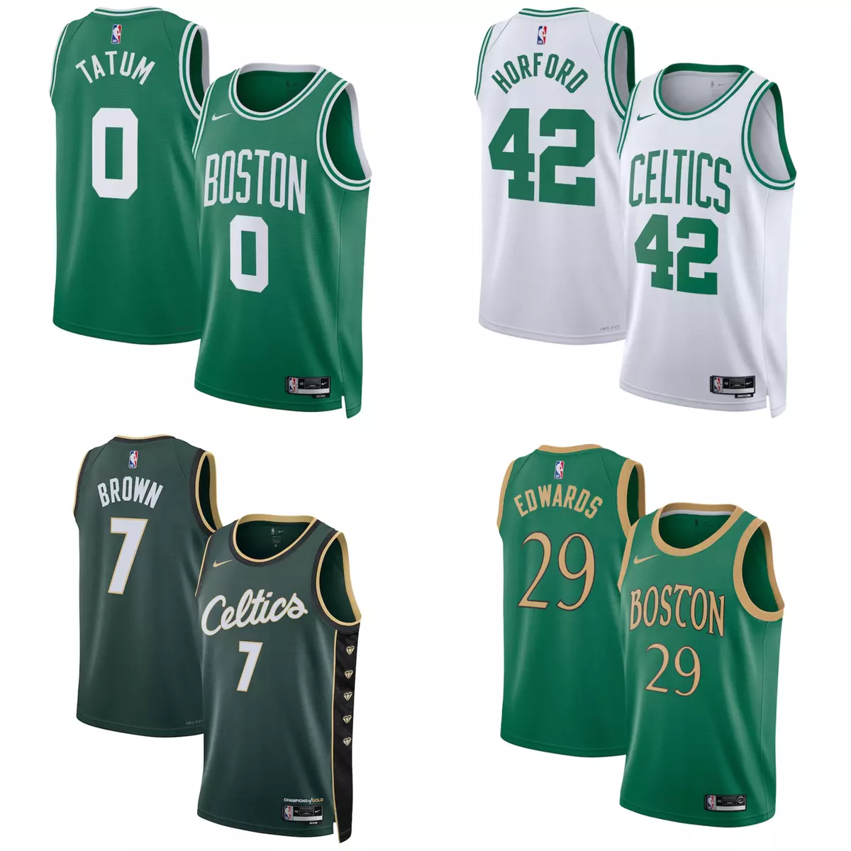 Boston Celtics NBA Jersey Men's Nike Basketball Shirt Top ...