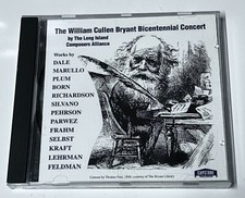 The William Cullen Bryant Bicentennial Concert CD VG