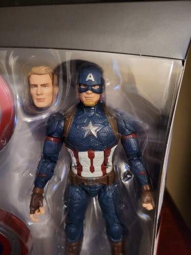 Marvel Legends Series Captain America 2-Pack Steve Rogers Sam Wilson Action... - Picture 8 of 9