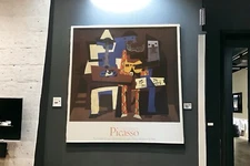 Vintage Picasso MoMA High Museum Of Art Three Musicians  Exhibit Poster 1997