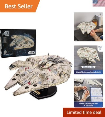 Ultimate Star Wars 3D Model Kit - Millennium Falcon for Passionate Collectors