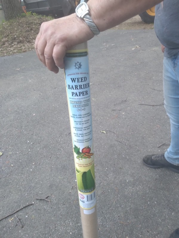 Paper Weed Barrier 3 Ft. X 150ft