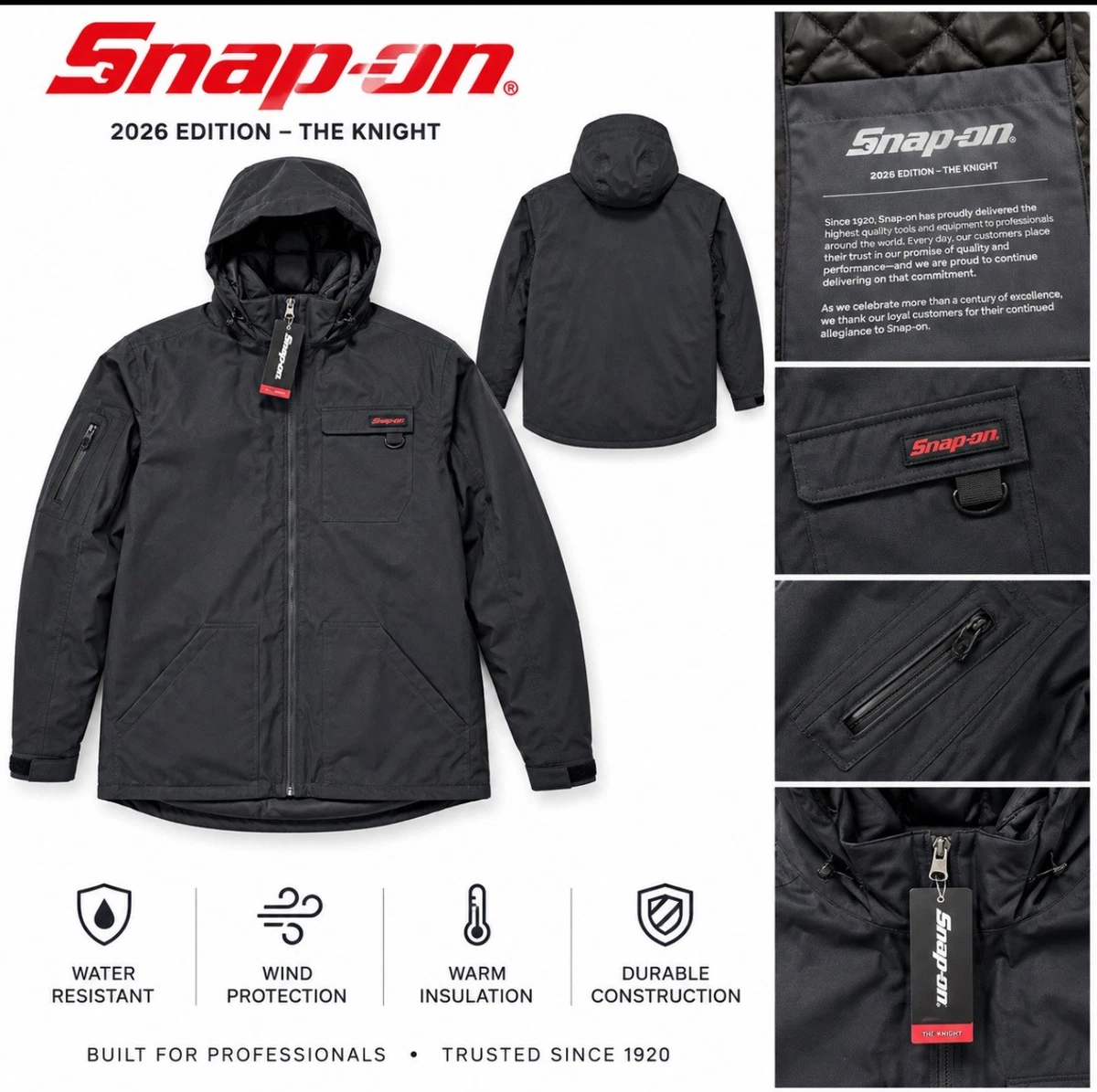 25+ Snap-on Jackets for Men for sale | Updated Oct 2026