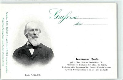 51648584 - End, Hermann Portrait Artist