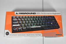 Higround 65 Wired Gaming Keyboard RGB - Black Ice - Parts Only