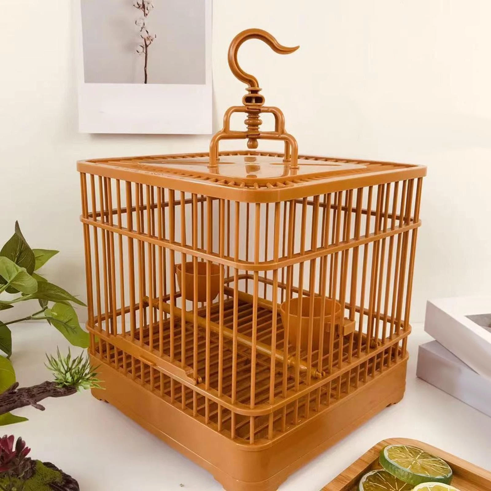 Bird Cage Birds to Install with Perch Travel Bird Cage for Lovebirds Small Birds
Opens in a new wind