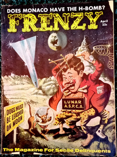 FRENZY Magazine #1 Apr 1958! FN/FN ! 6.0/6.5! TIGHT! GLOSSY PAGES! $0.99 Start!!