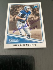 2017 Signed Panini Classics - Legends Dick LeBeau #130 - Autographed!