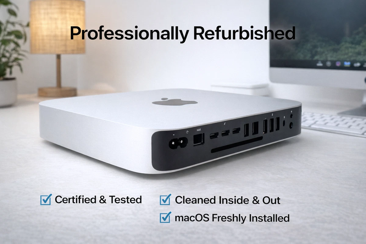 Apple Mac mini 4 GB RAM Apple 256 GB Hard Drive Capacity Desktops