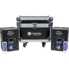 ColorKey Dazzler FX MKII 2Pack Bundle w Case Black 