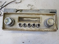 63-66 Mopar A Body Plymouth Am Radio Push Button Faceplate W Knobs Oem