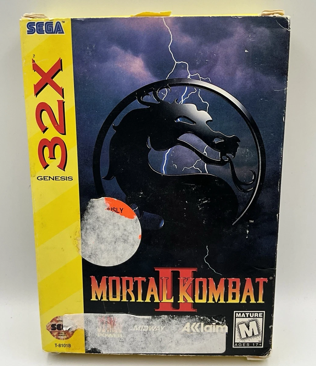 Preços baixos em Mortal Kombat Sega Genesis 32X II Video Games | eBay
