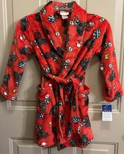 Nintendo Mario Kart Boys Robe Size 6 Red Pockets Plush New Fast Ship