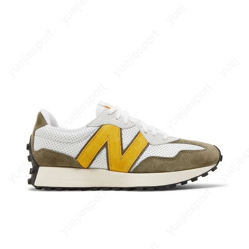 New Balance 327 White Yellow | eBay