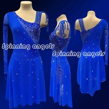 Figure Skating Dress Women's / Girls' Ice Skating Dress blue