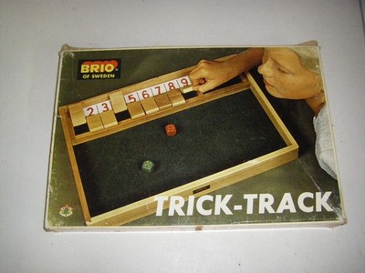 BRIO Trick Track Dice Game