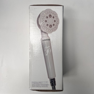 Nikken PiMag MicroJet Hand Held Shower Head With Filter Chlorine System Open Box