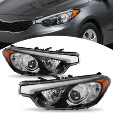 Forte Koup 5 Halogen Headlight Assembly 2014-2016 Left Right Not LED DRL