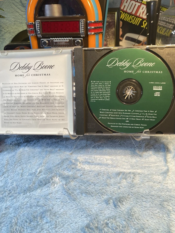 DEBBIE BOONE - Home For Christmas (CD) ©1989 Unison Music, a div. of Word.- NIP Foto 3 de 4