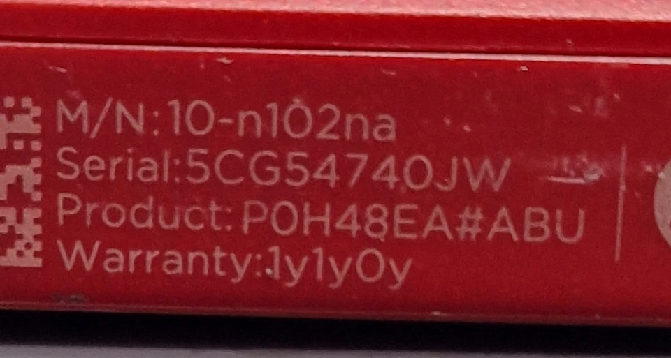 HP 10-n102na Laptop Tablet Windows 10. Please read description. - Image 2 of 4